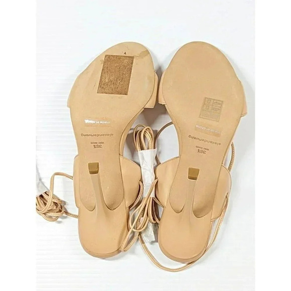 Alexander Wang Women's Lucienne 105 Ankle Tie Heel Sandals Size 36.5 (MSRP $595) - Picture 10 of 12